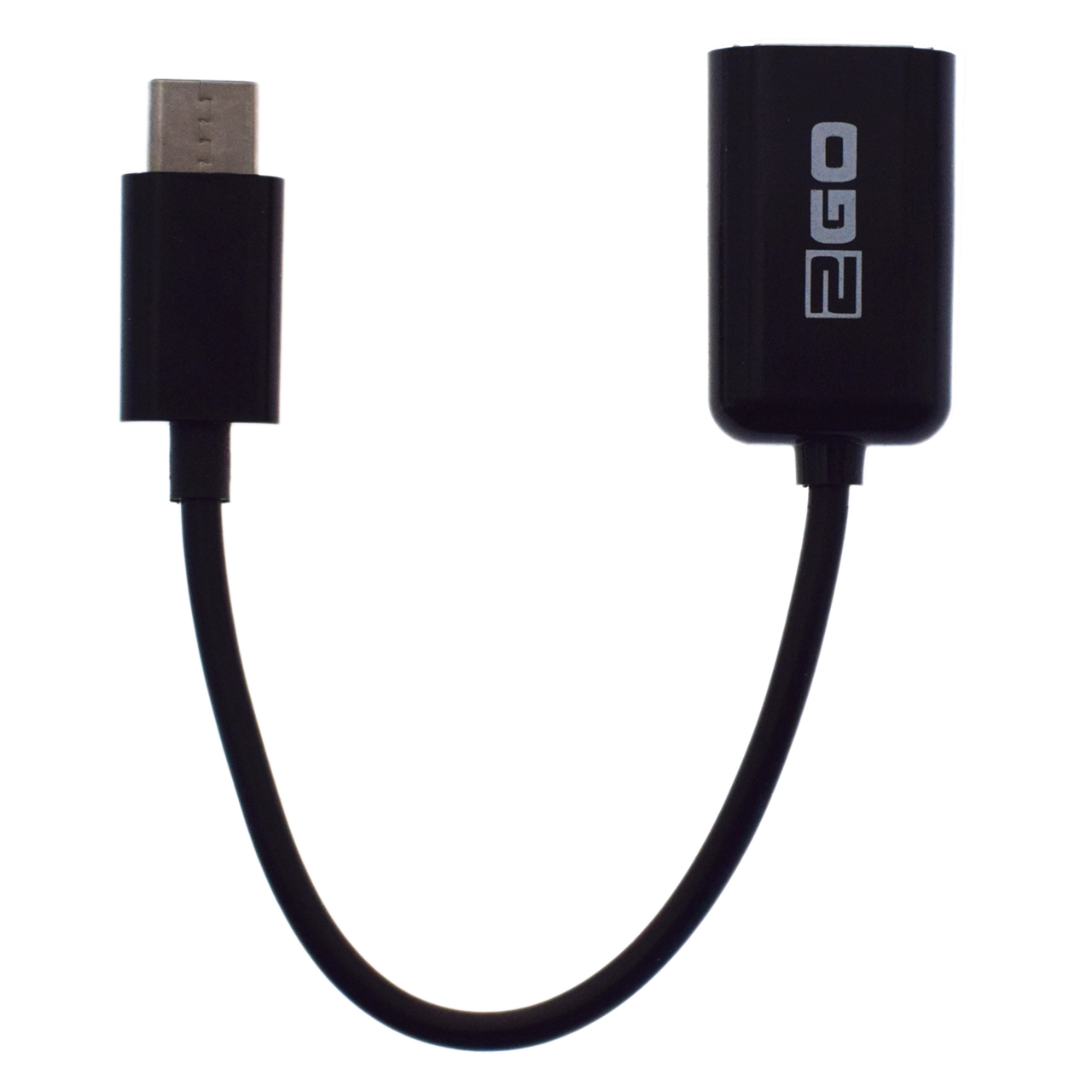 Bild von USB OTG Host Kabel - schwarz - 14,5cm