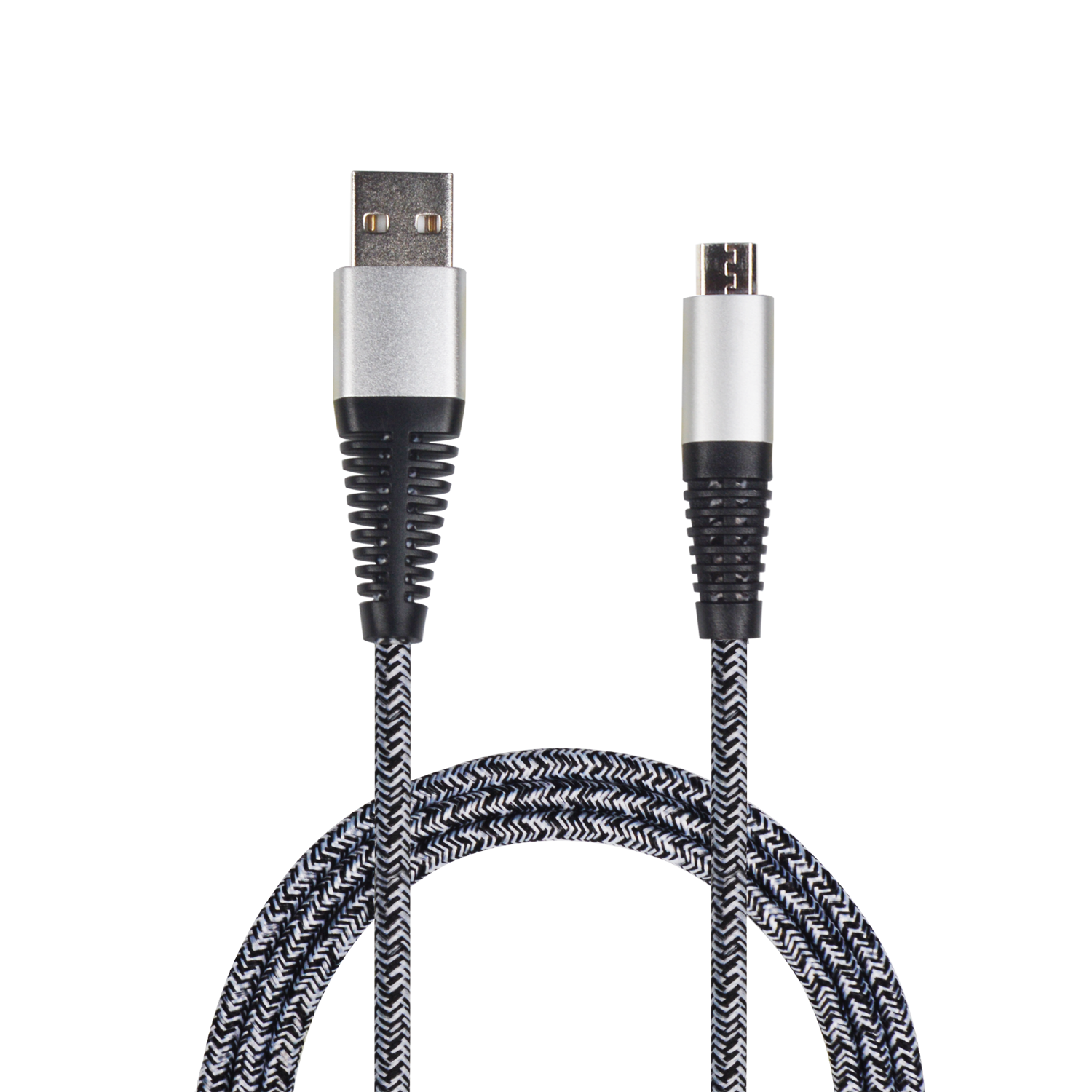 Bild von USB Datenkabel - silber - 100cm