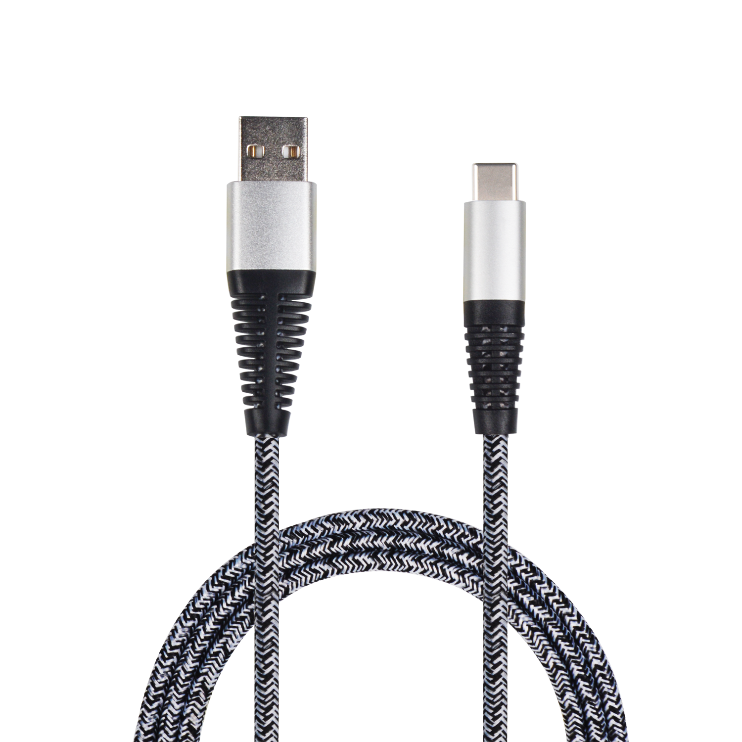 Bild von USB Datenkabel - silber - 100cm